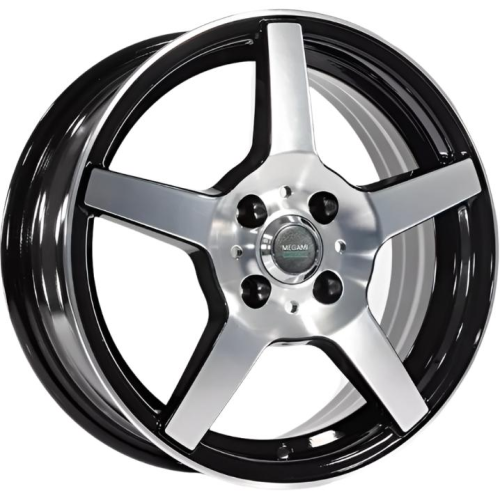 Диски Megami AF-07 5.5x14 4*100 ET40 DIA57.1 BKF Литой купить с бесплатной доставкой в пункты выдачи в Петербурге